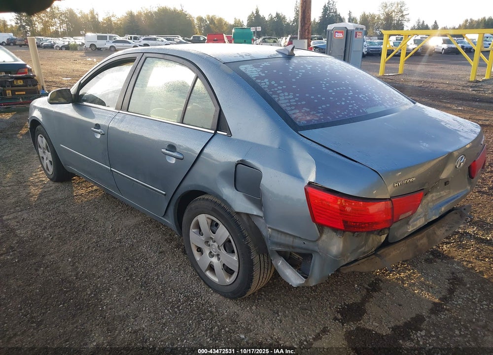 2009 HYUNDAI SONATA GLS VIN: 5NPET46C69H450743