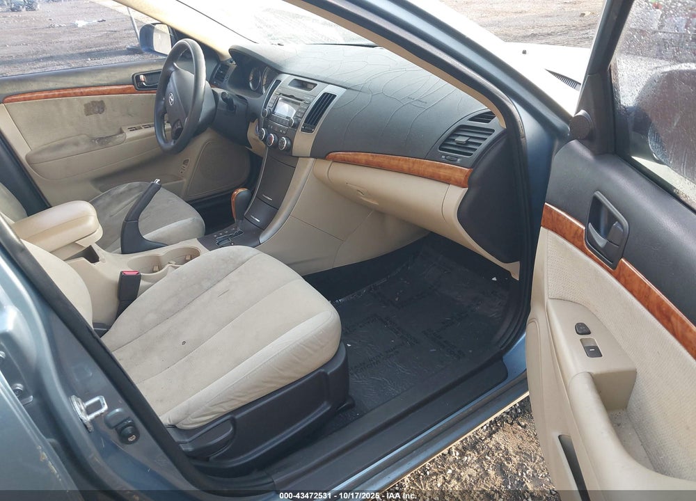 2009 HYUNDAI SONATA GLS VIN: 5NPET46C69H450743