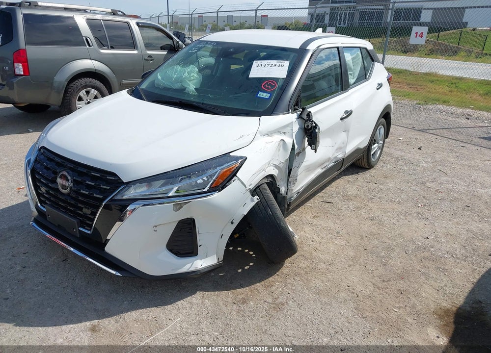 2024 NISSAN KICKS S XTRONIC CVT VIN: 3N1CP5BV9RL501356