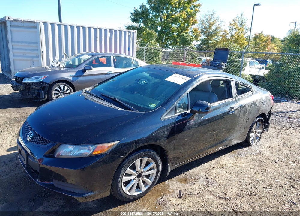 2012 HONDA CIVIC VIN: 2HGFG3B88CH524282