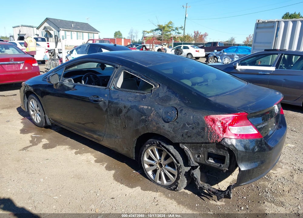 2012 HONDA CIVIC VIN: 2HGFG3B88CH524282