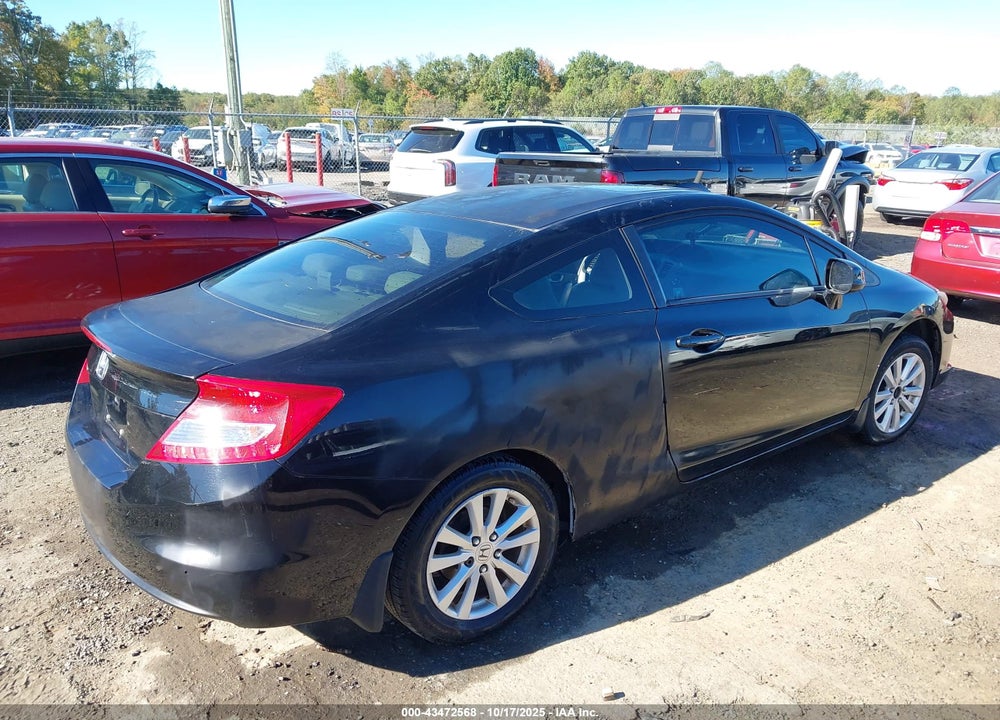 2012 HONDA CIVIC VIN: 2HGFG3B88CH524282