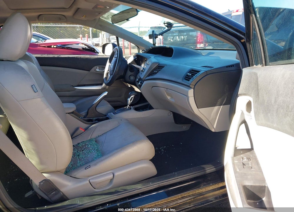 2012 HONDA CIVIC VIN: 2HGFG3B88CH524282