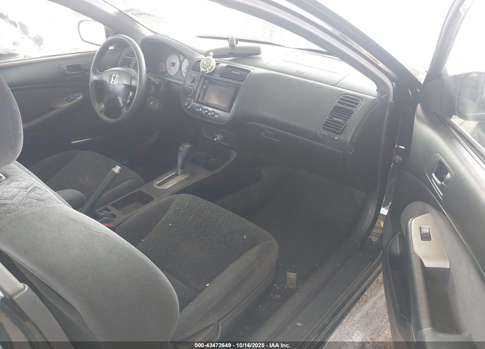 2002 HONDA CIVIC LX VIN: 1HGEM225X2L044492
