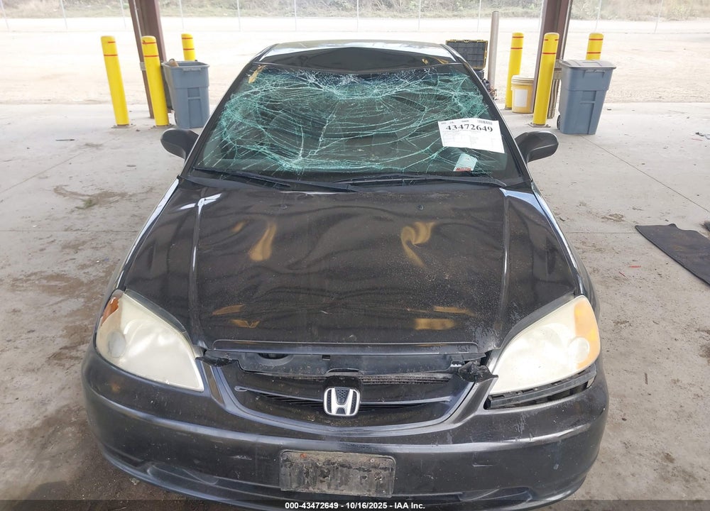2002 HONDA CIVIC LX VIN: 1HGEM225X2L044492