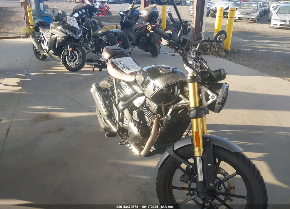 2024 TRIUMPH MOTORCYCLE SCRAMBLER 400 X VIN: SMTT147Y0RNA06088