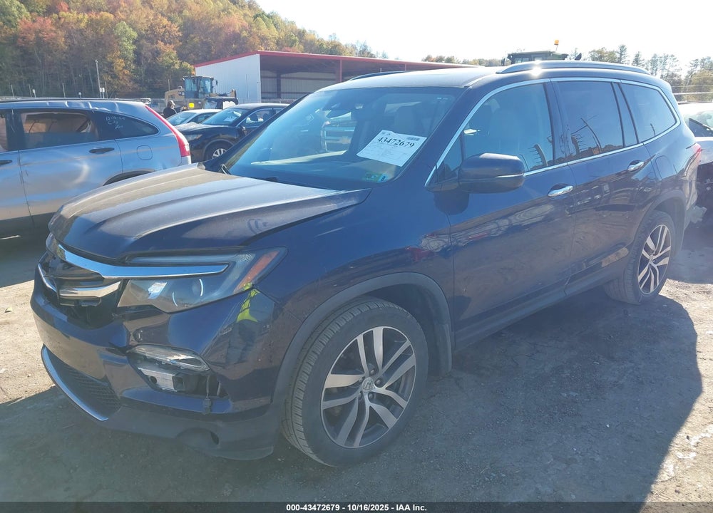 2017 HONDA PILOT TOURING VIN: 5FNYF6H95HB032043
