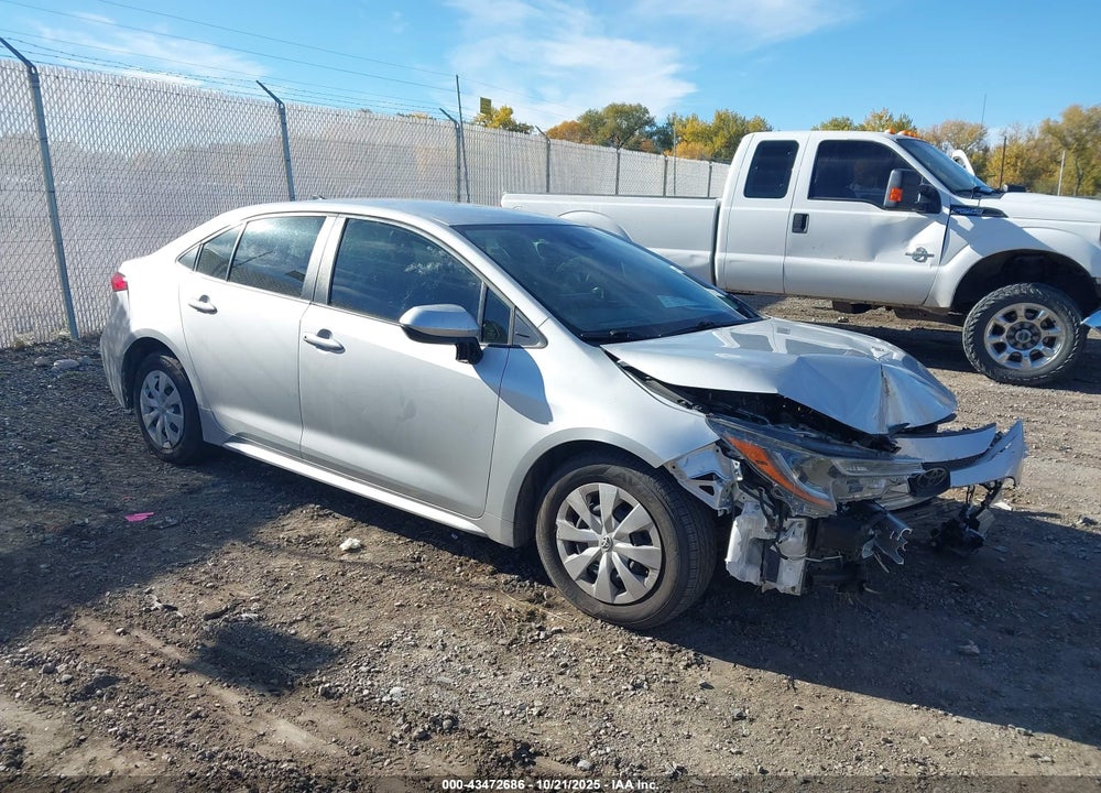 2022 TOYOTA COROLLA L VIN: JTDDPMAE5NJ200081