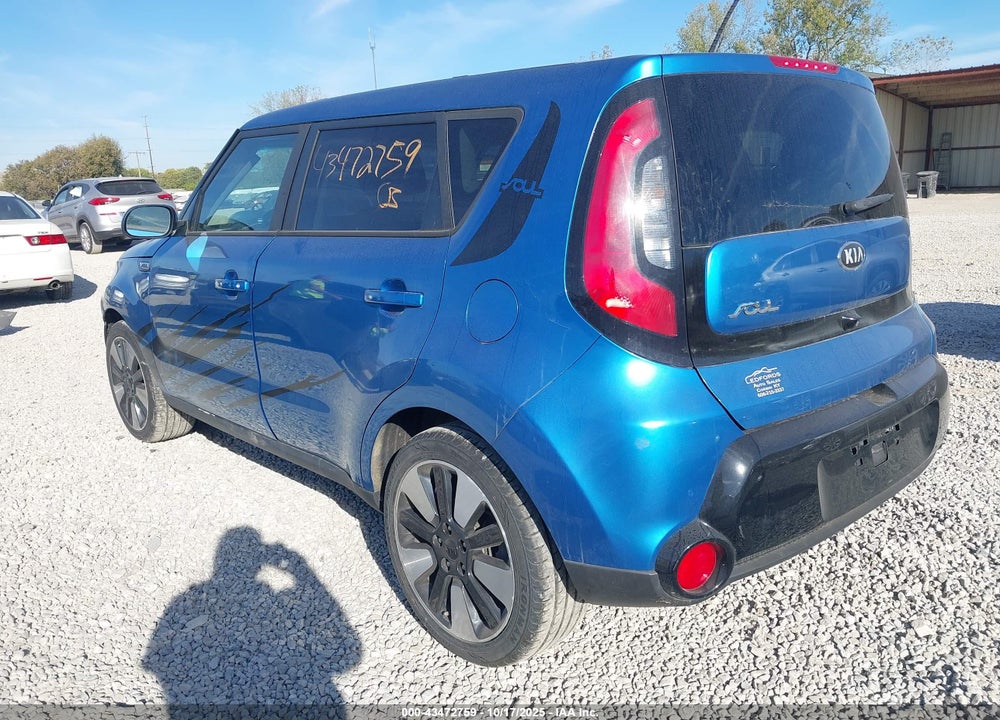 2016 KIA SOUL VIN: KNDJP3A55G7316295