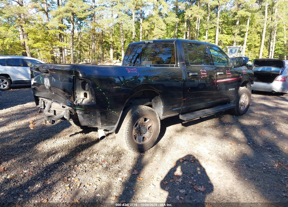 2020 RAM 2500 TRADESMAN 4X4 6'4 BOX VIN: 3C6UR5CL3LG302920