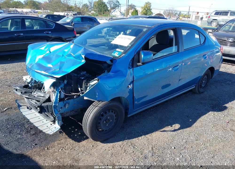 2019 MITSUBISHI MIRAGE VIN: ML32F3FJ1KHF15558