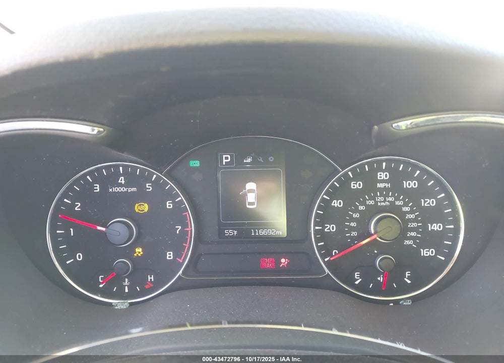 2017 KIA FORTE LX VIN: 3KPFL4A79HE122671