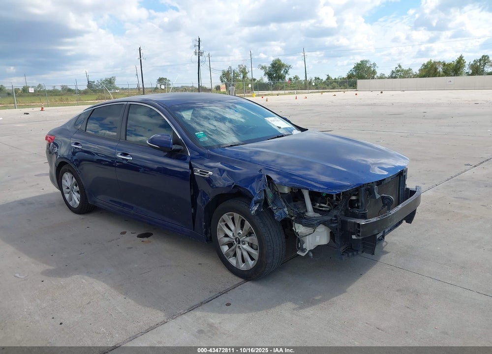 2016 KIA OPTIMA LX VIN: 5XXGT4L34GG072136