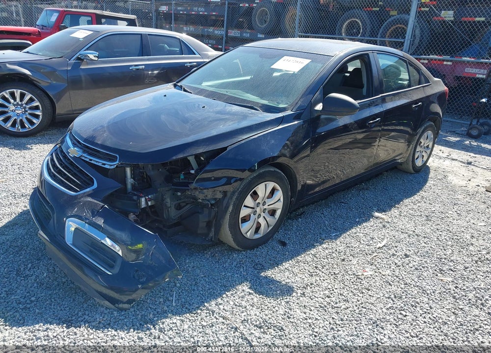2015 CHEVROLET CRUZE LS AUTO VIN: 1G1PA5SH6F7237256