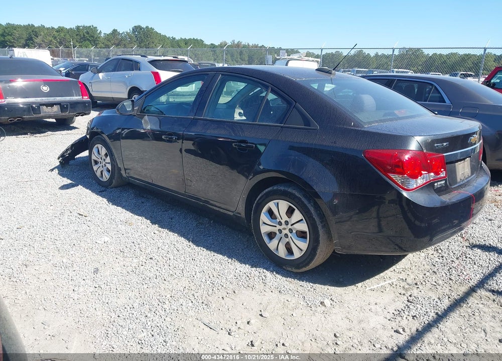 2015 CHEVROLET CRUZE LS AUTO VIN: 1G1PA5SH6F7237256