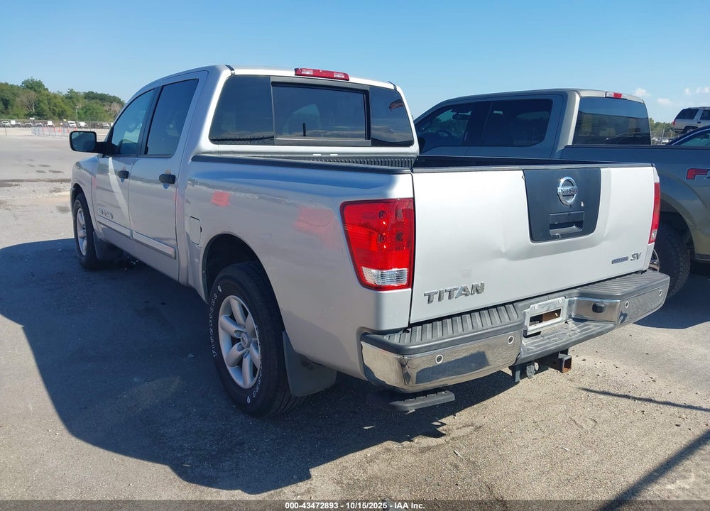 2012 NISSAN TITAN SV VIN: 1N6BA0ED4CN315941
