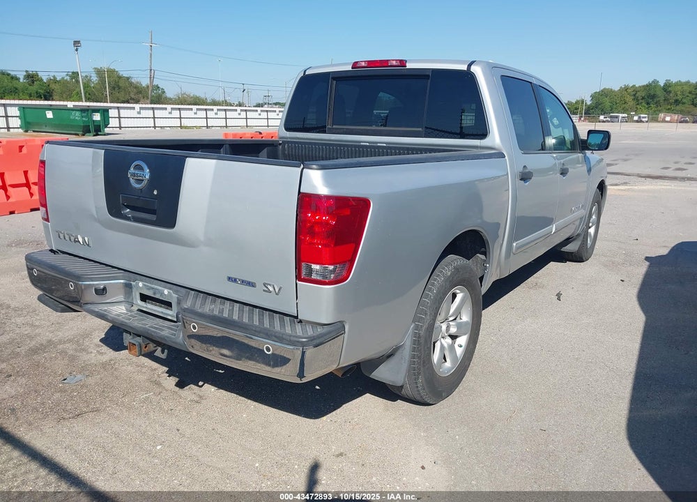 2012 NISSAN TITAN SV VIN: 1N6BA0ED4CN315941
