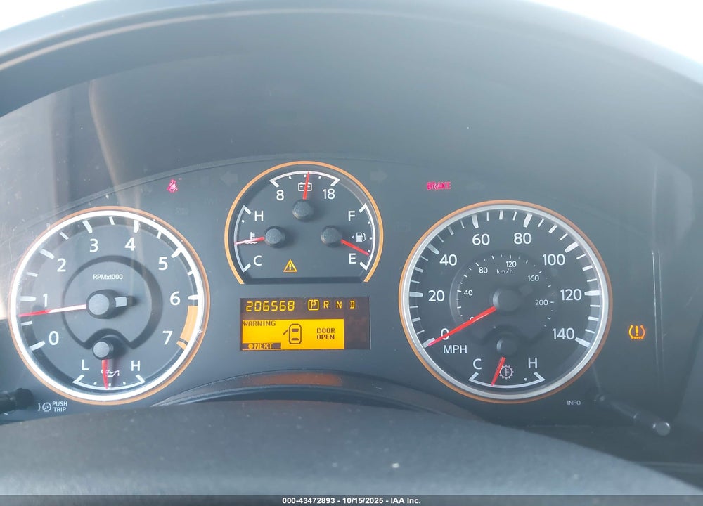 2012 NISSAN TITAN SV VIN: 1N6BA0ED4CN315941