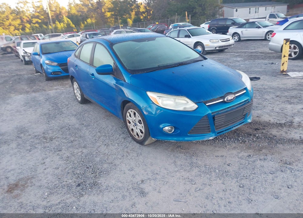 2012 FORD FOCUS SE VIN: 1FAHP3F23CL101986