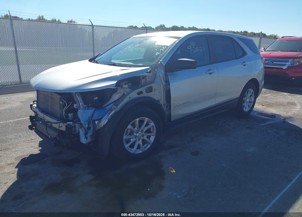 2021 CHEVROLET EQUINOX FWD LS VIN: 3GNAXHEV8MS150138