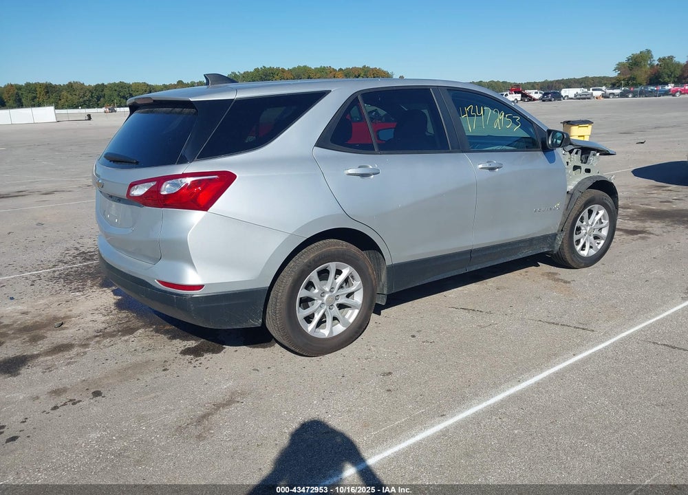 2021 CHEVROLET EQUINOX FWD LS VIN: 3GNAXHEV8MS150138