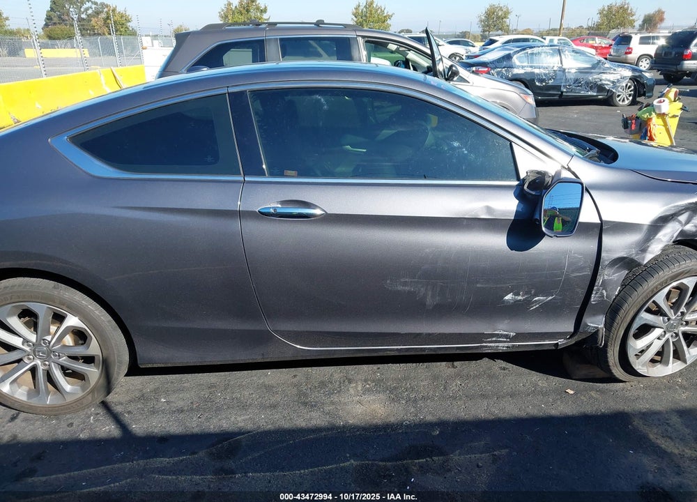 2013 HONDA ACCORD EX-L V-6 VIN: 1HGCT2B82DA007844