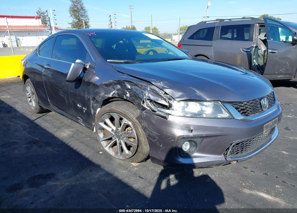 2013 HONDA ACCORD EX-L V-6 VIN: 1HGCT2B82DA007844