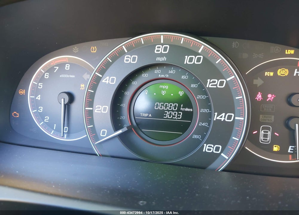 2013 HONDA ACCORD EX-L V-6 VIN: 1HGCT2B82DA007844