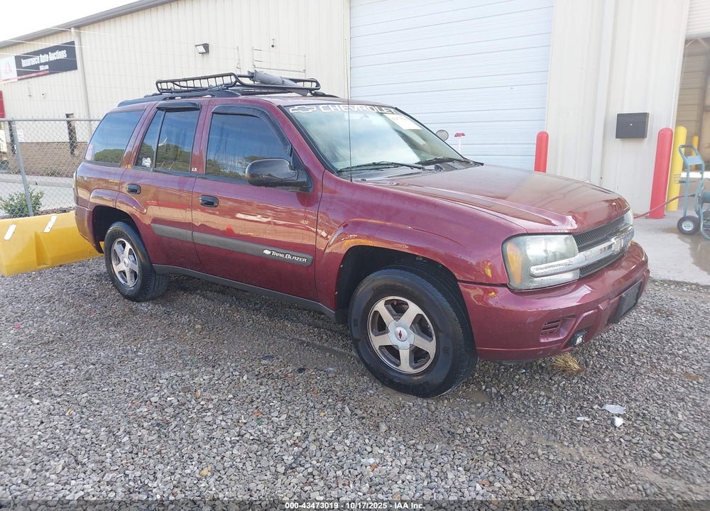 2004 CHEVROLET TRAILBLAZER LS VIN: 1GNDS13S442442330