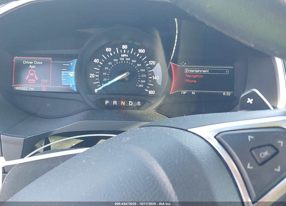 2017 FORD EDGE SEL VIN: 2FMPK3J91HBC31731