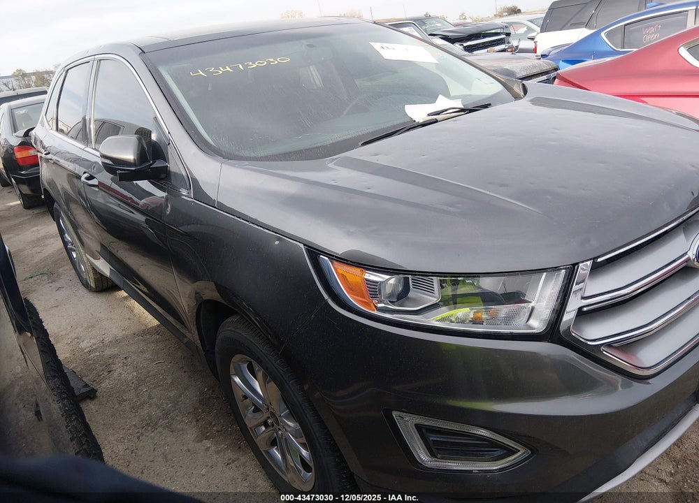 2017 FORD EDGE SEL VIN: 2FMPK3J91HBC31731