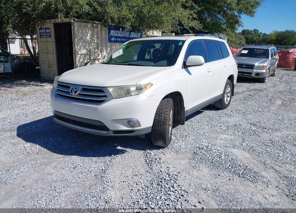 2012 TOYOTA HIGHLANDER SE V6 VIN: 5TDZK3EH8CS083521