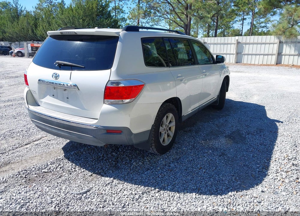 2012 TOYOTA HIGHLANDER SE V6 VIN: 5TDZK3EH8CS083521