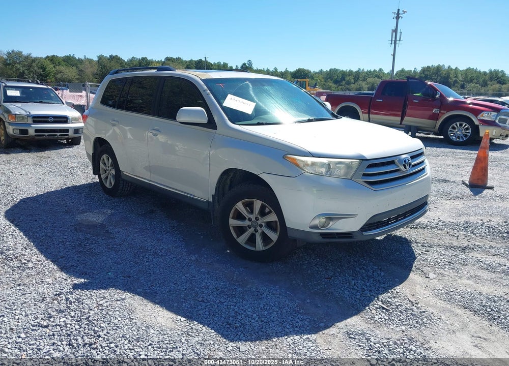 2012 TOYOTA HIGHLANDER SE V6 VIN: 5TDZK3EH8CS083521