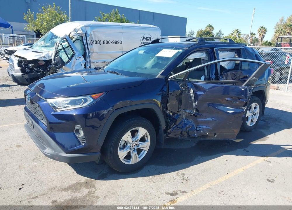 2021 TOYOTA RAV4 HYBRID VIN: 4T3RWRFV3MU037560