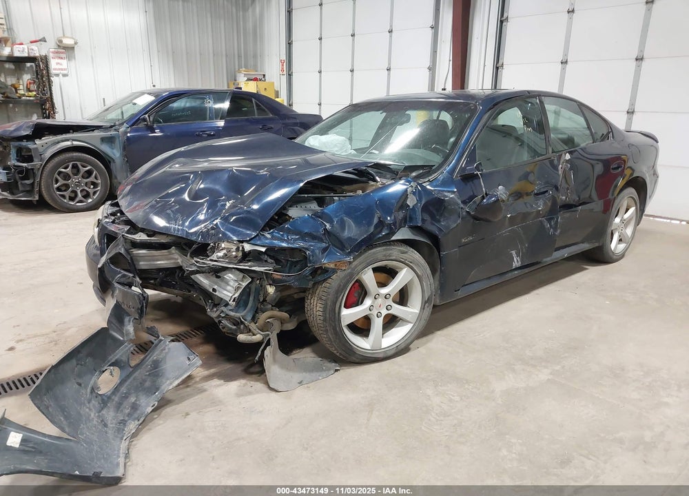 2005 PONTIAC BONNEVILLE GXP VIN: 1G2HZ54Y05U240241