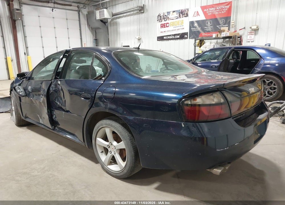 2005 PONTIAC BONNEVILLE GXP VIN: 1G2HZ54Y05U240241