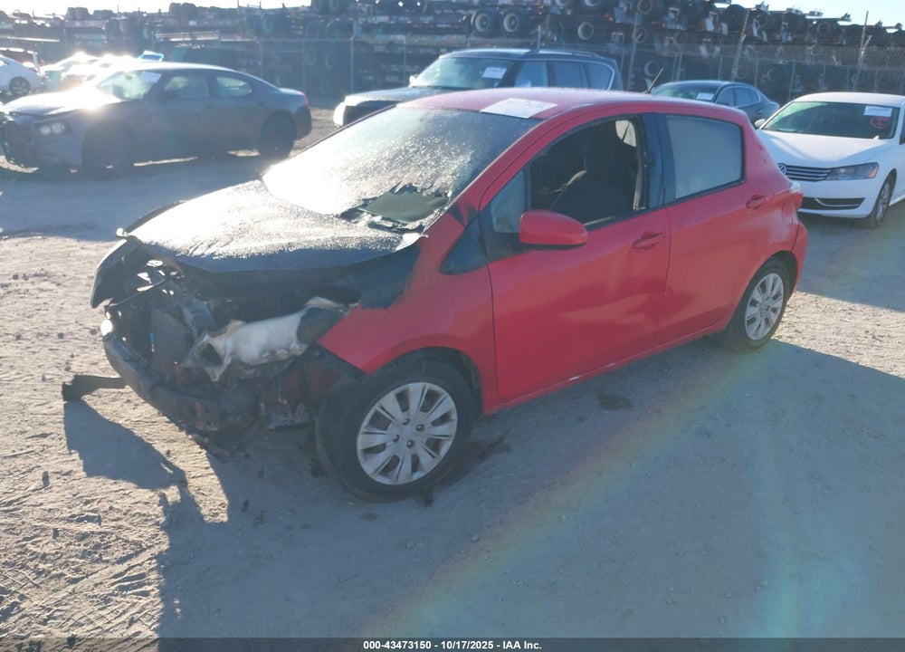2014 TOYOTA YARIS L (TMMF PLANT) VIN: VNKKTUD32EA010825