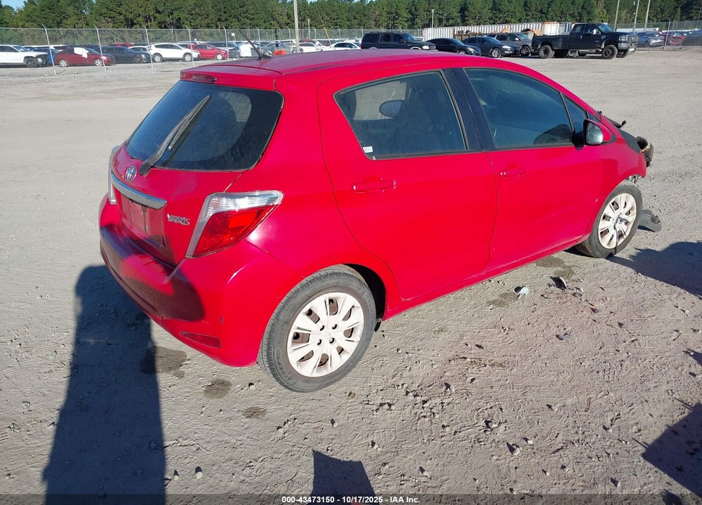 2014 TOYOTA YARIS L (TMMF PLANT) VIN: VNKKTUD32EA010825