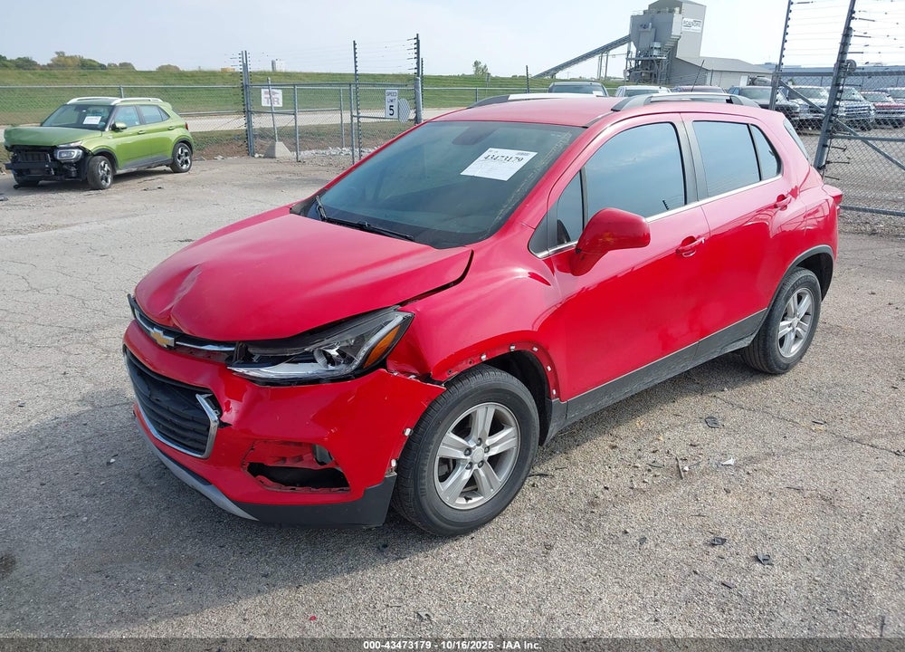 2017 CHEVROLET TRAX LT VIN: 3GNCJLSB7HL150316