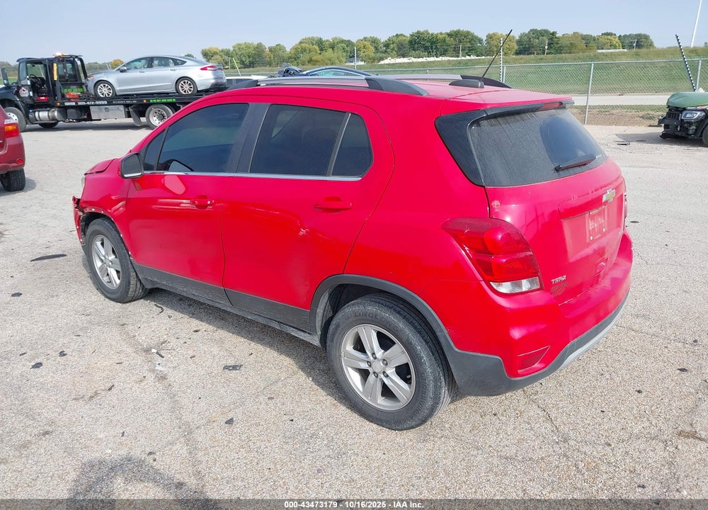 2017 CHEVROLET TRAX LT VIN: 3GNCJLSB7HL150316