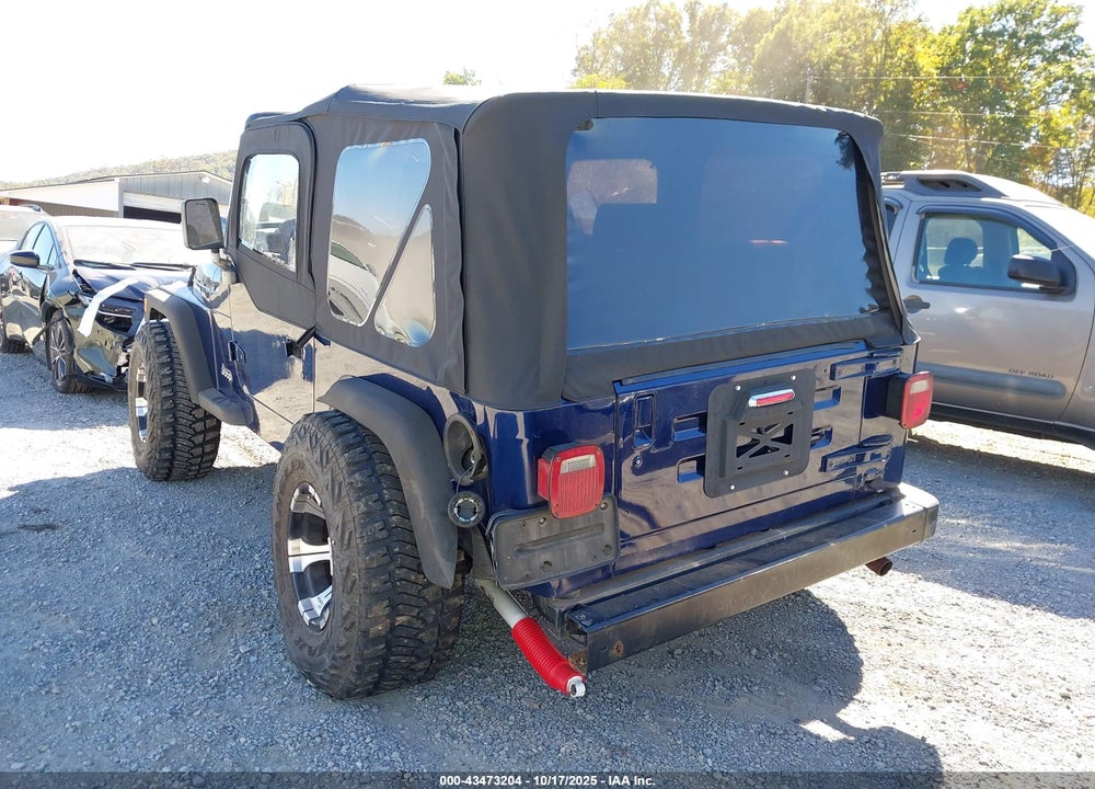 1997 JEEP WRANGLER SPORT VIN: 1J4FY19S7VP450928