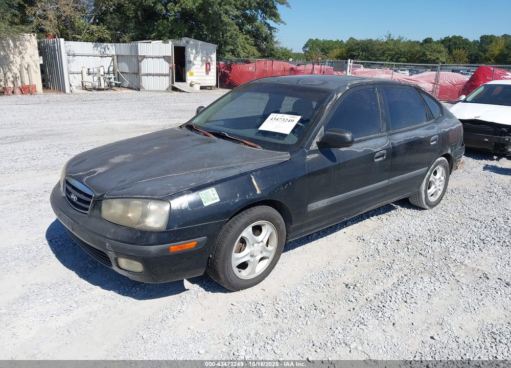 2003 HYUNDAI ELANTRA GT VIN: KMHDN55D33U100419