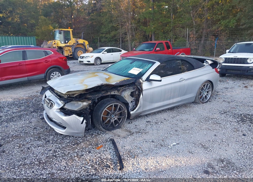 2012 BMW 6 SERIES 650I VIN: WBALZ3C55CDL72780