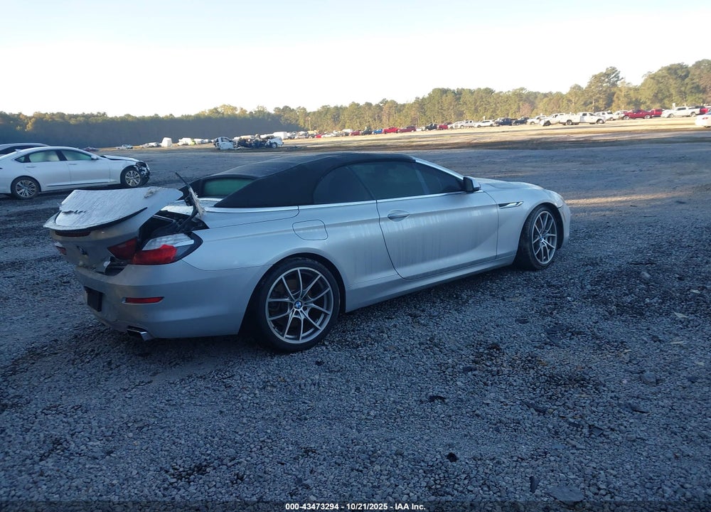 2012 BMW 6 SERIES 650I VIN: WBALZ3C55CDL72780