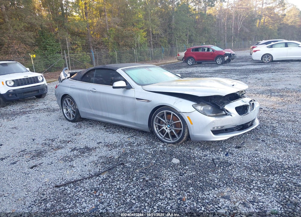 2012 BMW 6 SERIES 650I VIN: WBALZ3C55CDL72780