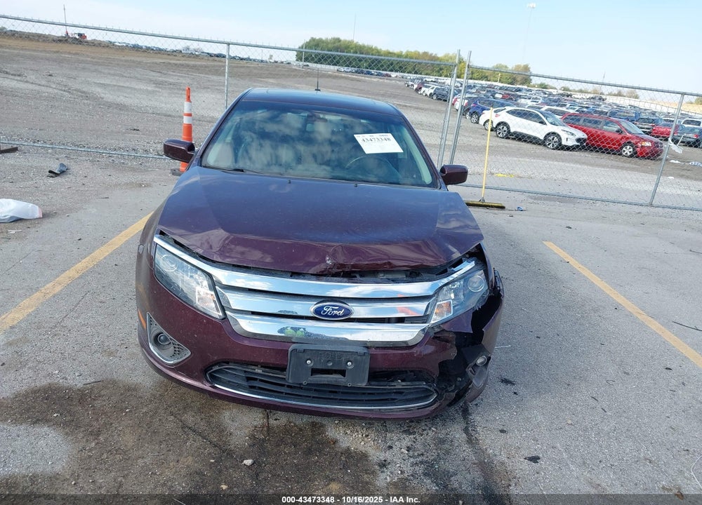 2012 FORD FUSION VIN: 3FAHP0JA6CR362883