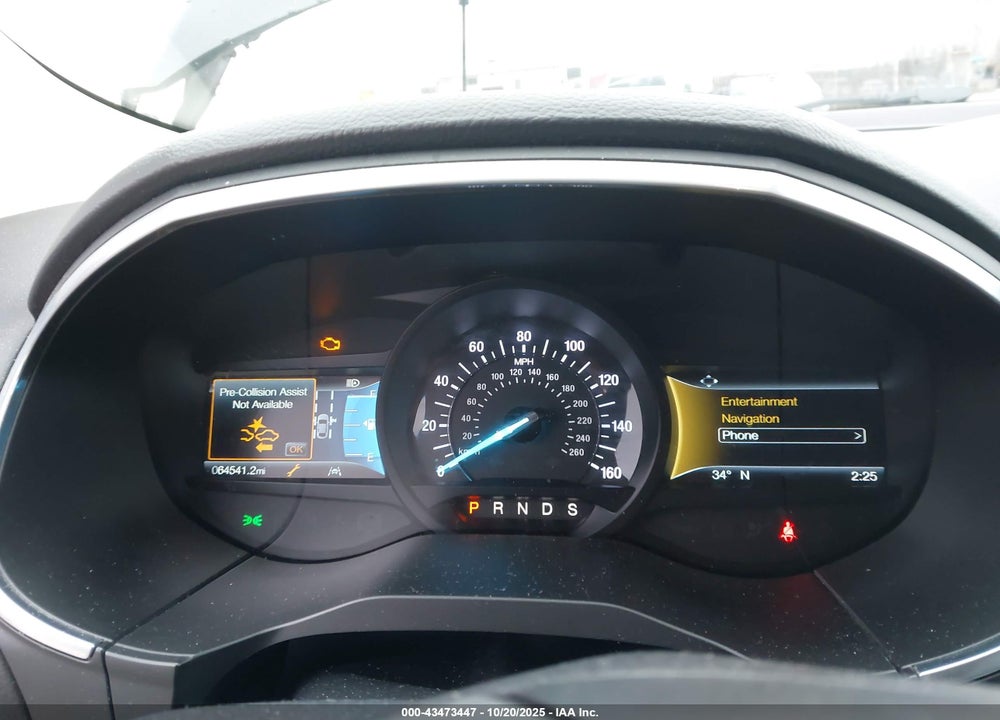 2019 FORD EDGE TITANIUM VIN: 2FMPK4K94KBB22479