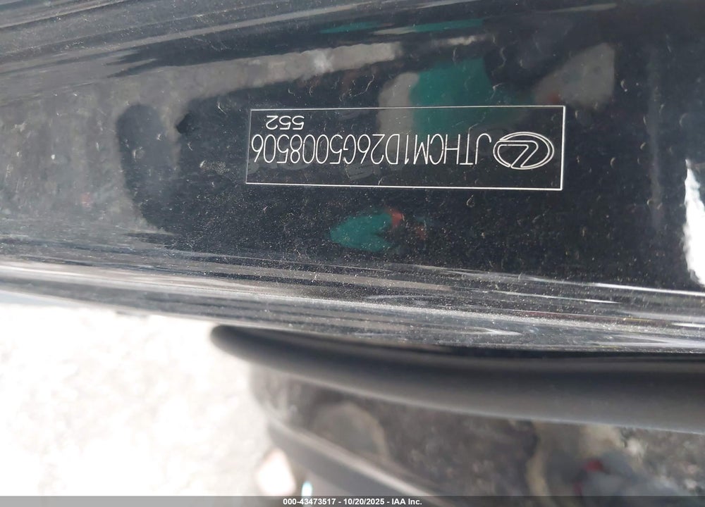 2016 LEXUS IS 300 VIN: JTHCM1D26G5008506