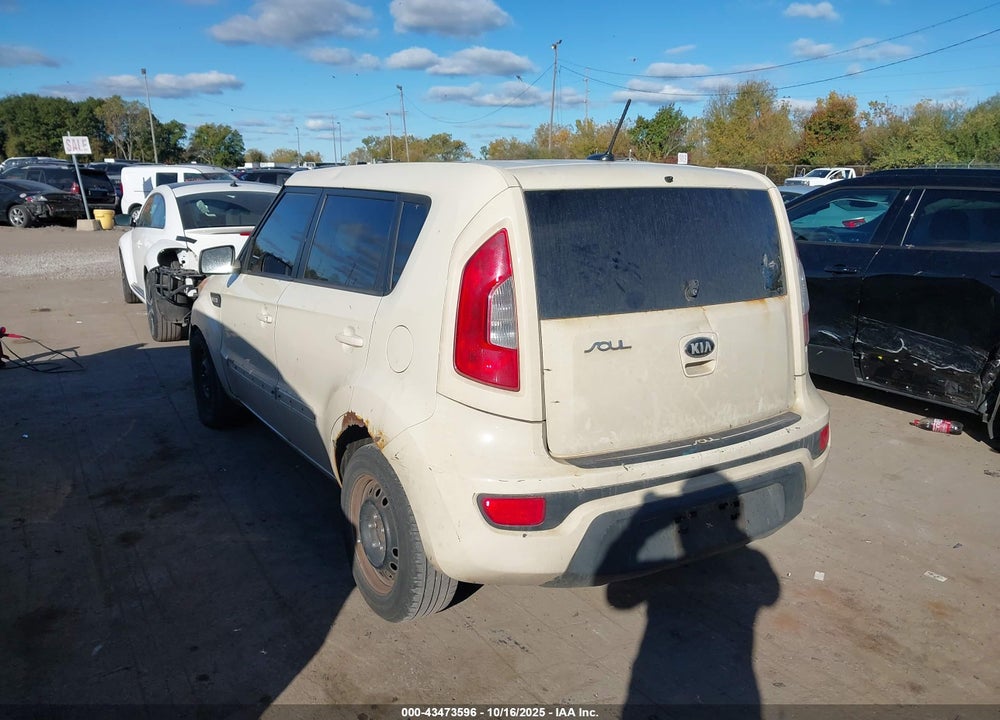2013 KIA SOUL VIN: KNDJT2A59D7486984